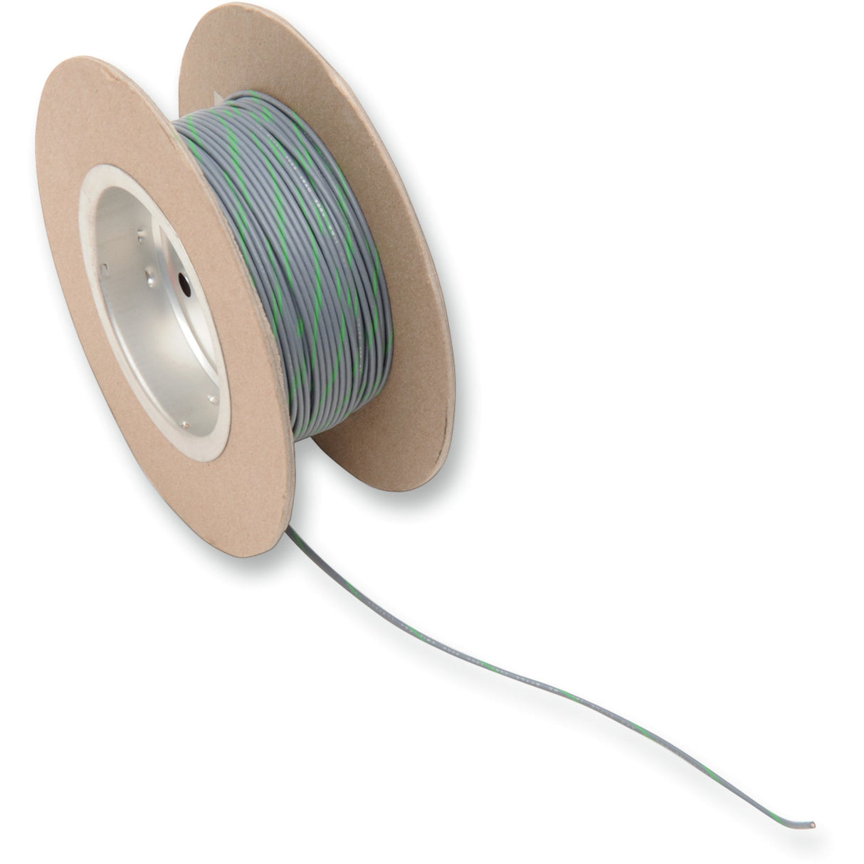 NAMZ 2120-0514 NWR-85-100 OEM Color Wire Spool 100' Wire Spool - 18 Gauge - Gray/Green