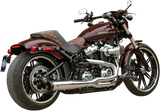 2:1 50 State Exhaust for M8 Softail - Chrome - 1800-2486