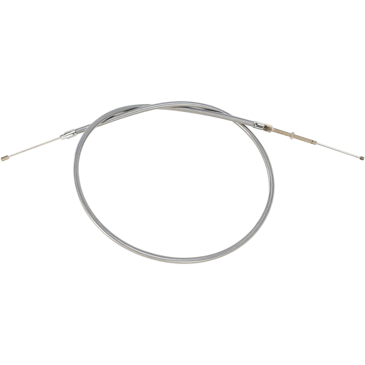 Barnett High-Efficiency Stainless Steel Clutch Cable For Harley-Davidson +6" - 102-30-10015+6 For Harley Sportster 1971-1985