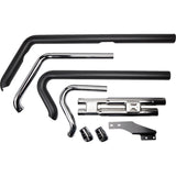COBRA 1800-1398 6852B Speedster Slashdown Exhaust System - '12-'17 Softail