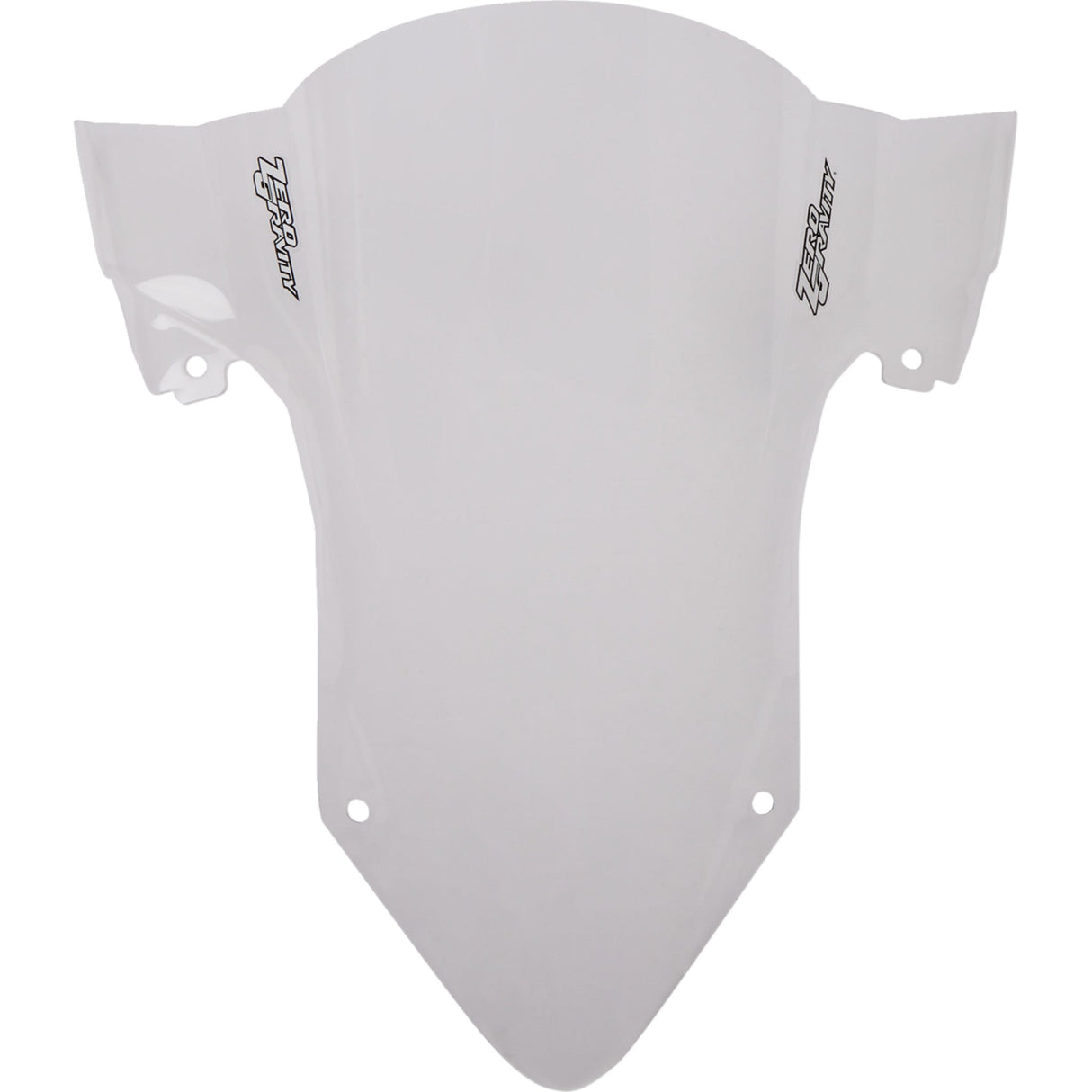 ZERO GRAVITY 2301-3075 16-812-01 Double Bubble Windscreen Double Bubble - Clear - S/M 1000R