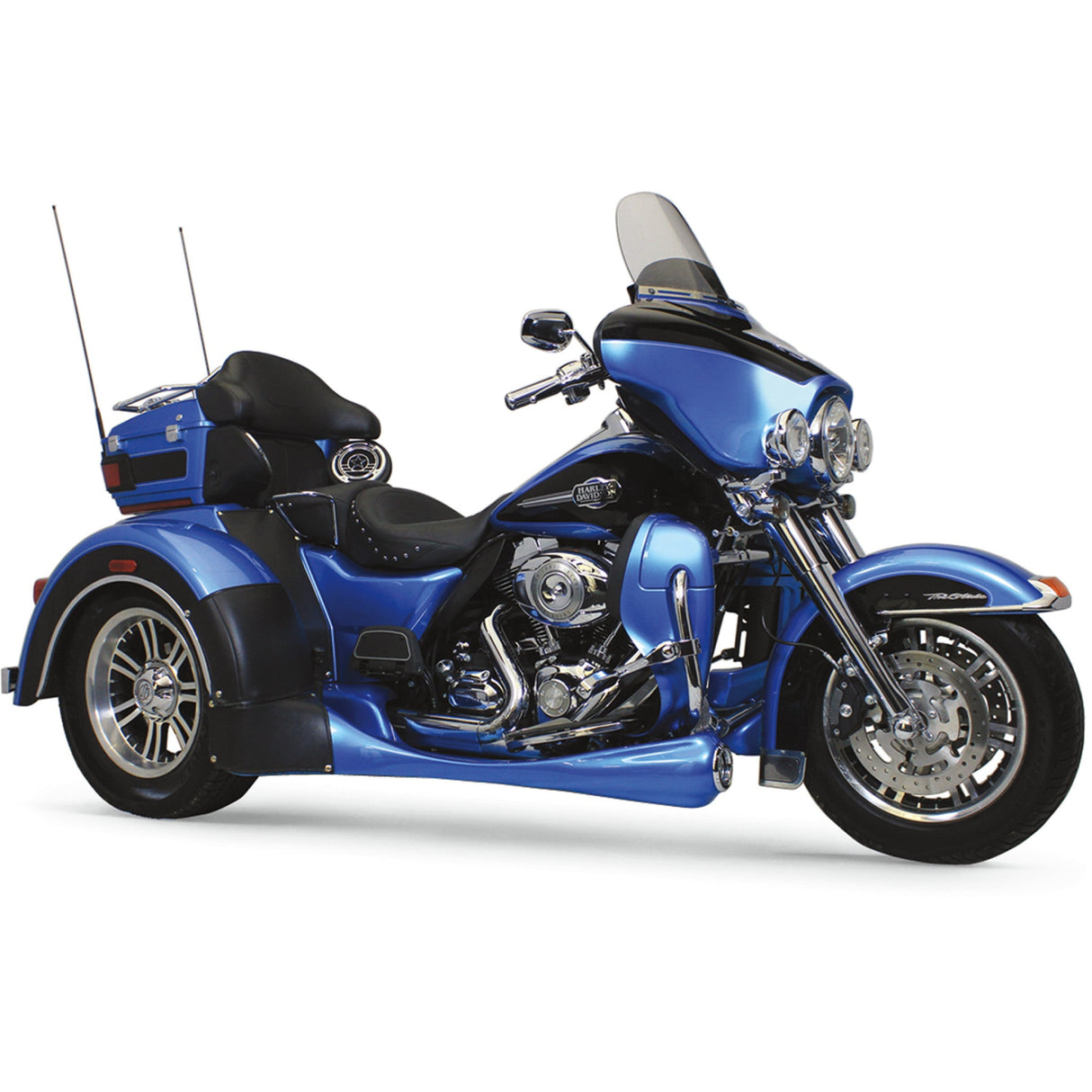 Motor Trike Trax Running Board - MTBY-0361 For Harley Tri Glide Ultra Classic Flhtcutg 2014-2025