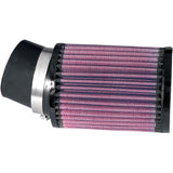 K & N RU-176 RU-1760 Universal Clamp-On Air Filter Universal Air Filter - Angled 20°