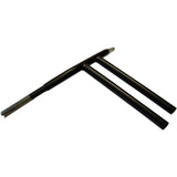 DRAG SPECIALTIES 0601-3510 1-1/4" Buffalo T-Bar 14" - flat black