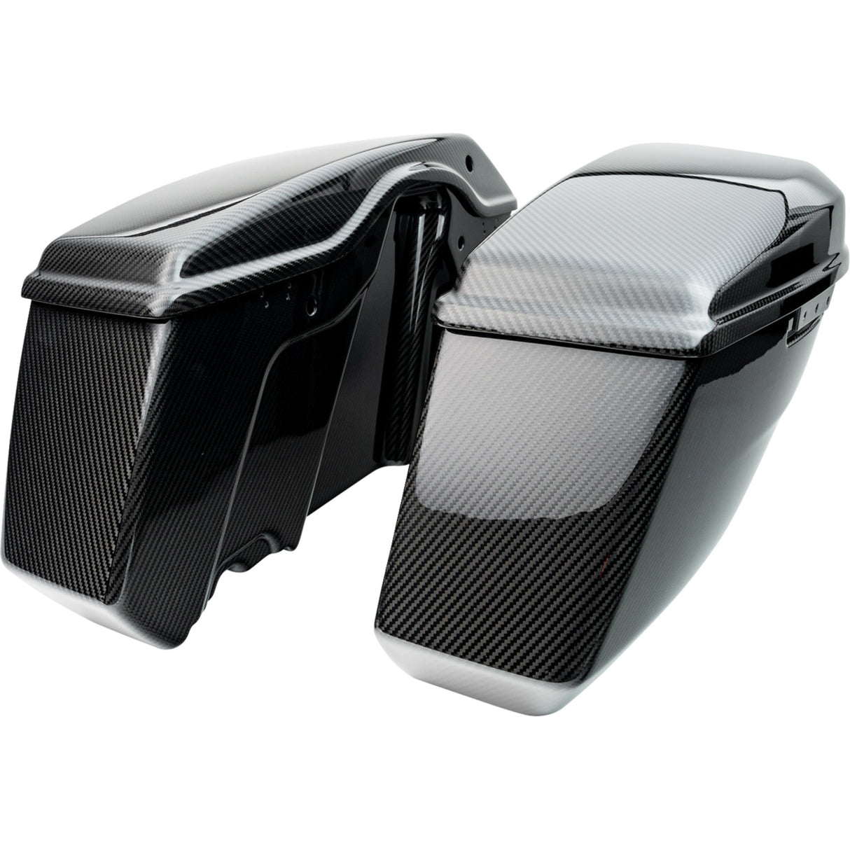 Slyfox Saddlebag Bottoms Carbon Gloss - 1022-SBTC-G For Harley Touring 2024-2026