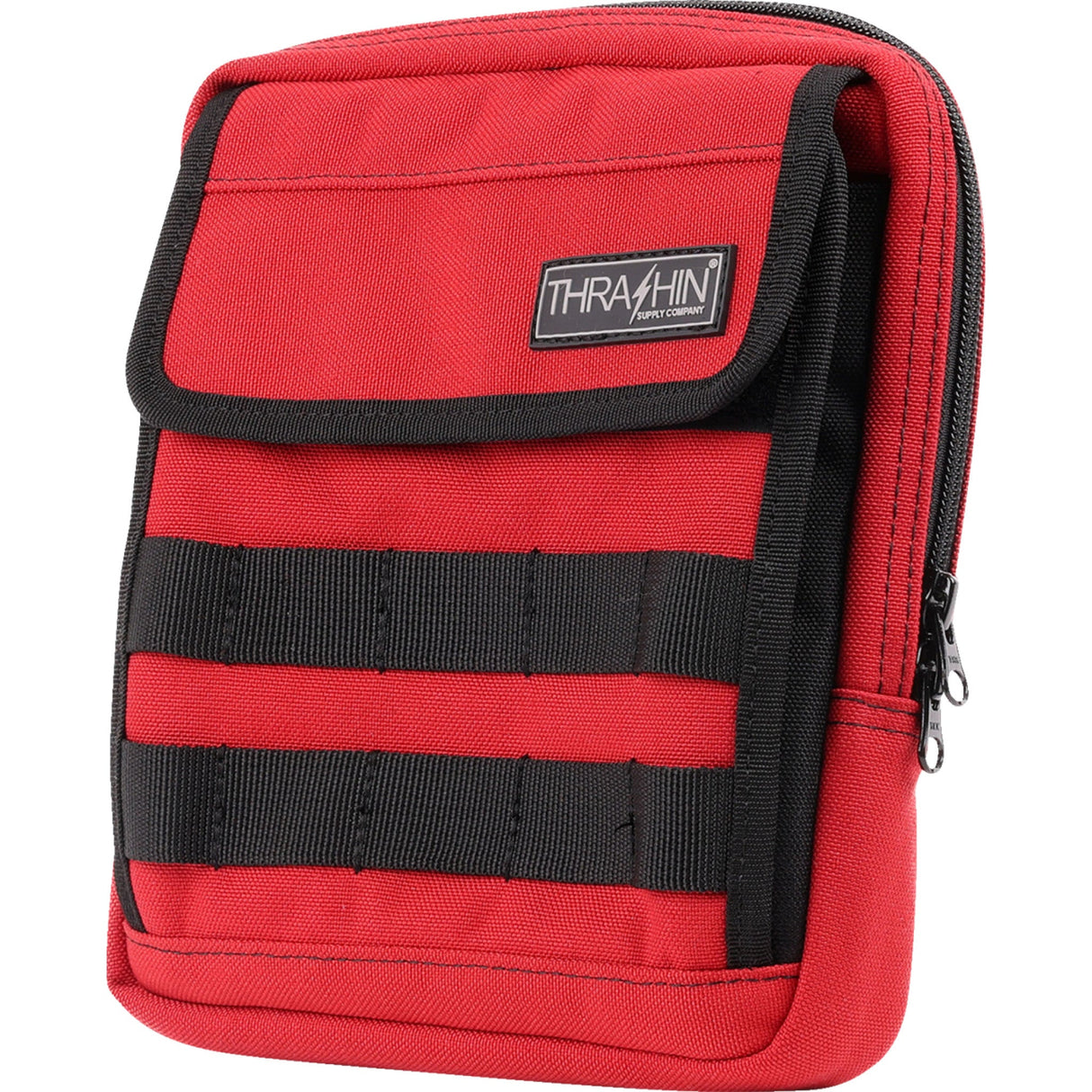 THRASHIN SUPPLY CO. 3510-0210 THB-0034 Handlebar Bag Slim - Red