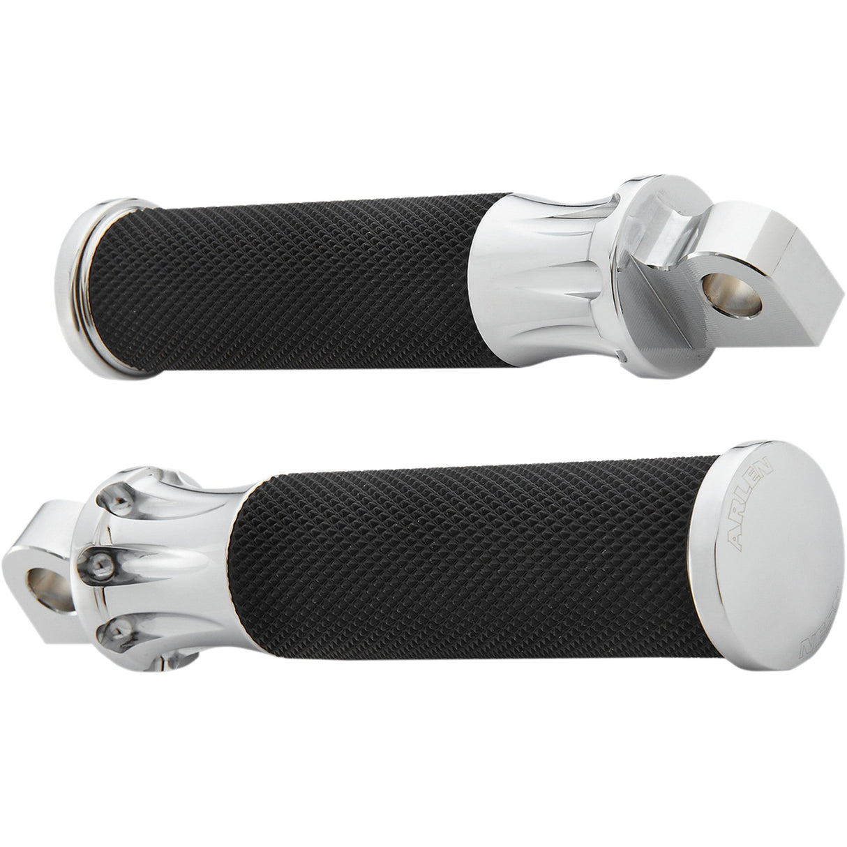 ARLEN NESS 1620-0893 07-908 Fusion Male-Mount Footpegs - Deep Cut - Chrome
