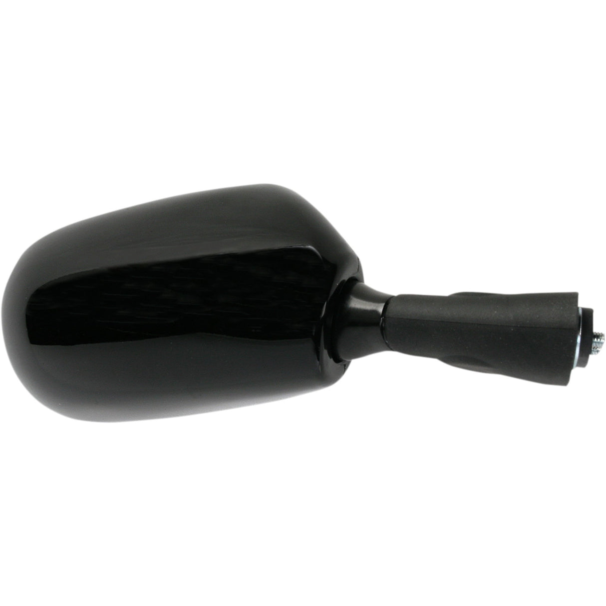 EMGO 0640-0697 20-55201 OEM-Style Replacement Mirror Mirror - Side View - Oval - Black - Right