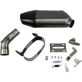 Akrapovic Slip-On Line Muffler - S-K6SO5-HACT Kawasaki Ninja 2007-2008