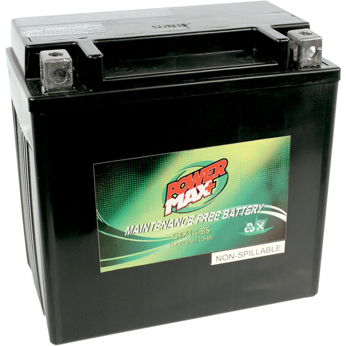 Power MAX Maintenance-Free Battery YTX14-BS - GTX14-BS For BMW Motorcycles 2005-2014 | Kawasaki Motorcycles 1995-2014