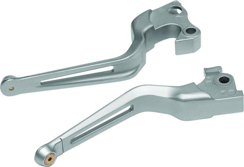 Kuryakyn Dillinger Levers Silver - 6668 For Harley Sportster 2014-2021