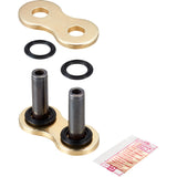 DID 1225-0597 ZJ525VX3G 525 VX3 Connecting Link 525 VX3 - Connecting Link - Rivet - Gold
