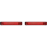CUSTOM DYNAMICS 2040-2573 PB-SBSEQ-BCM4CR ProBEAM® LED Sequential BAGZ™ Saddlebag Lights - Chrome/Red
