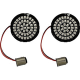 CUSTOM DYNAMICS 2020-1909 GEN-4-RR-1157 Genesis® 4 Red Ring LED Turn Signal Inserts - LED Rear Turn Signal Insert - Red - 1157