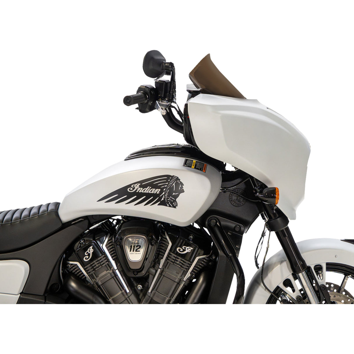 KLOCK WERKS 2312-1524 KWW-04-0657 Kolor Flare® Windshield Windshield - 9" - Bronze - Chieftain PowerPlus/Roadmaster PowerPlus