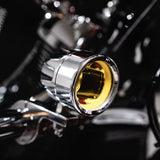 CUSTOM DYNAMICS 2001-2585 PB-FOG-UNV-YC ProBEAM® LED Halo Fog Lights Fog Light - Chrome - Yellow Lens - Universal