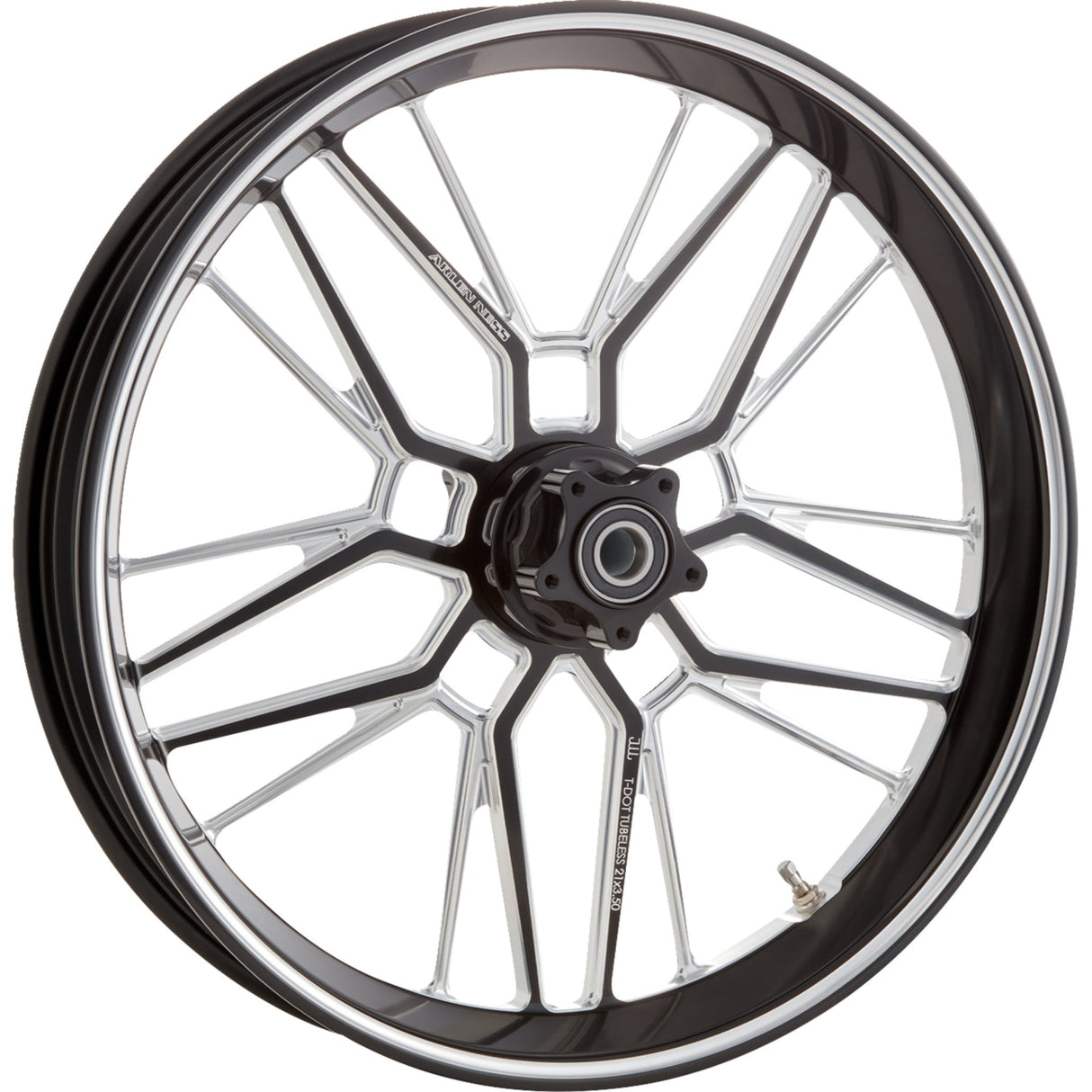 ARLEN NESS 0210-0450 330-025 Split-Spoke Rim - Black/Contrast Cut - 21x3.5