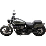 Mustang Squareback Solo Seat Solo Black Diamond Stitch - 88201 For Indian 2022-2024
