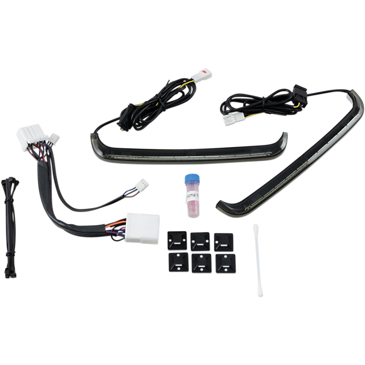 Custom Dynamics LED Low-Profile Bagz™ Accent Lights Smoke Lens - CD-LP-HD-S For Harley Touring 1997-2013