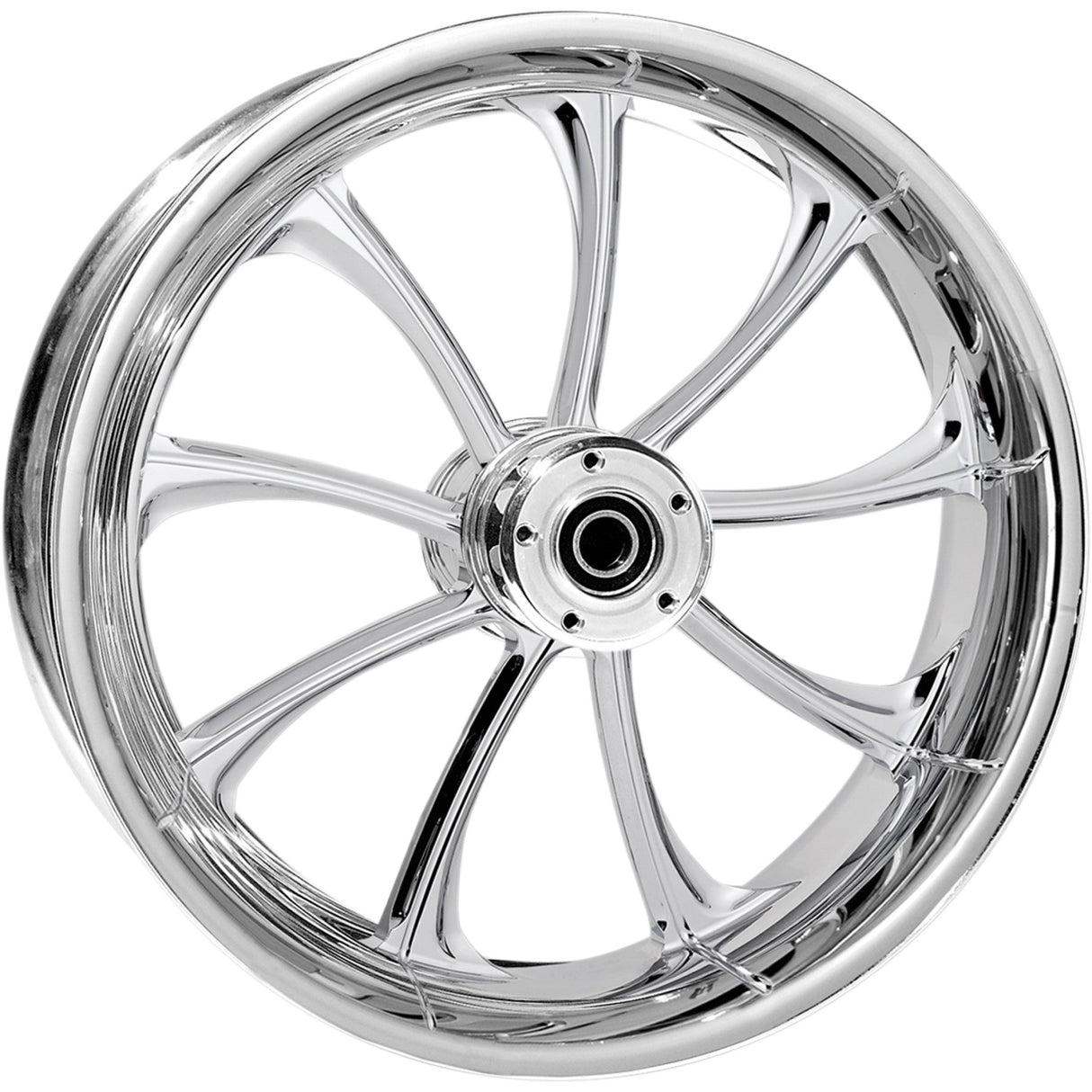 RC Components Revolt Wheel Revolt Rear Single Disc With ABS Chrome 18"x5.50" - 18550-9210A-124 For Harley Touring 2009-2024
