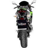 LEOVINCE 1811-4839 15400SBU LV Corsa S Black Edition Slip-On Muffler kawasaki ninja 400/500