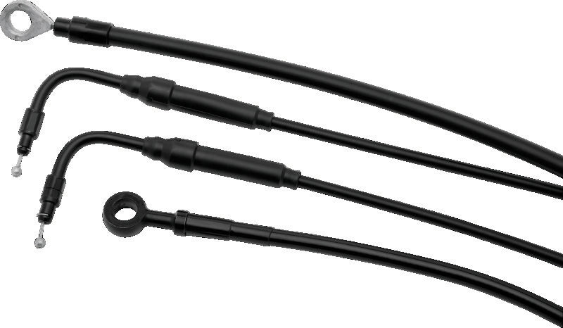Burly Brand Control Kit 14in Gorilla Black - B30-1170 For Harley Road King 2014-2016