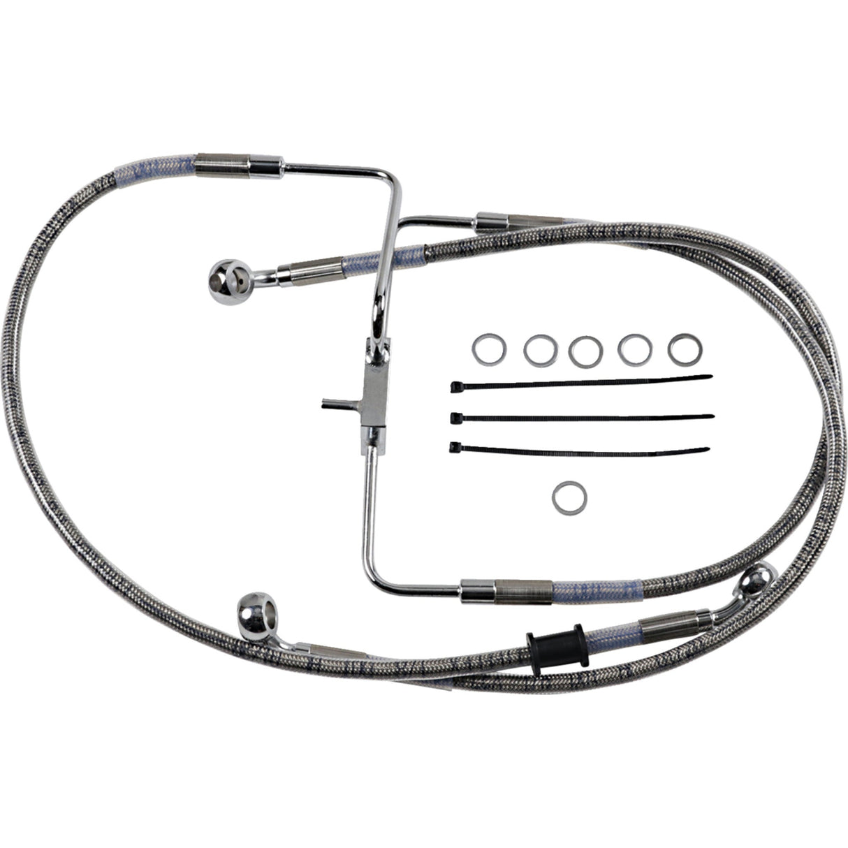 Drag Specialties Brake Line - 1741-5848 For Harley 1200 Roadster 2016-2020
