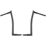 FAT Baggers INC. 1-1/4" EZ Install Pointed Top Handlebar 16" Black - 907016-B For Harley Touring / Softail / Road King / Road Glide 1994-2023