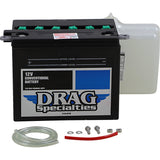 DRAG SPECIALTIES 2113-0216 Conventional Battery Kit Battery Kit - CHD4-12