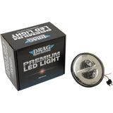 DRAG SPECIALTIES 7" Reflector Style LED Headlamp Reflector-Style Headlight - Chrome