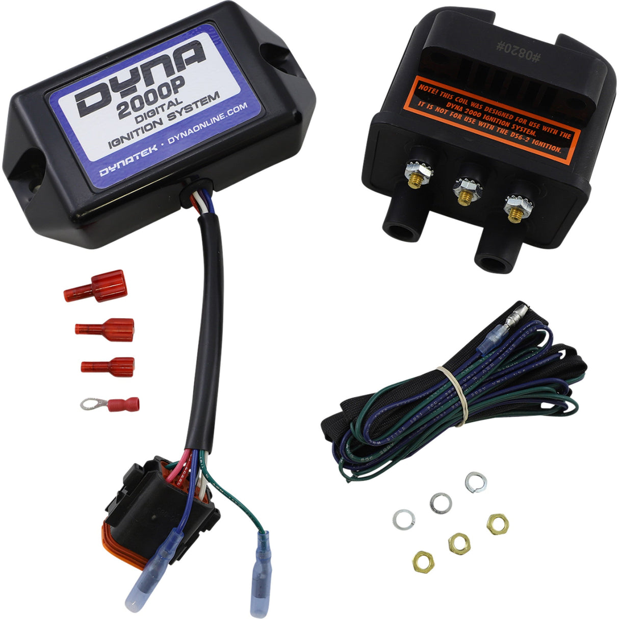 DYNATEK 2101-0048 SFK-3P PC-Programmable Single-Fire Ignition and Coil Kit Single-Fire Ignition and Coil Kits - Harley Davidson