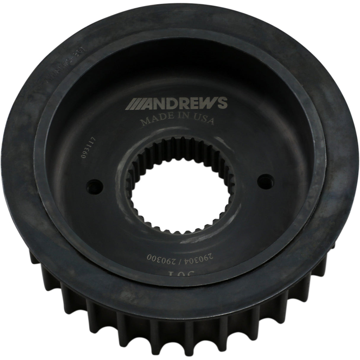 Andrews Belt Drive Transmission Pulleys 30T Good Acceleration - 290304 For Harley Motorcycles 1993-2006