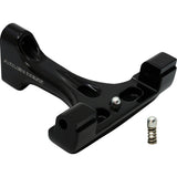 Arlen Ness Forged Passenger Floorboard Mounts Passenger All Black - 410-032 For Harley Touring 1999-2026