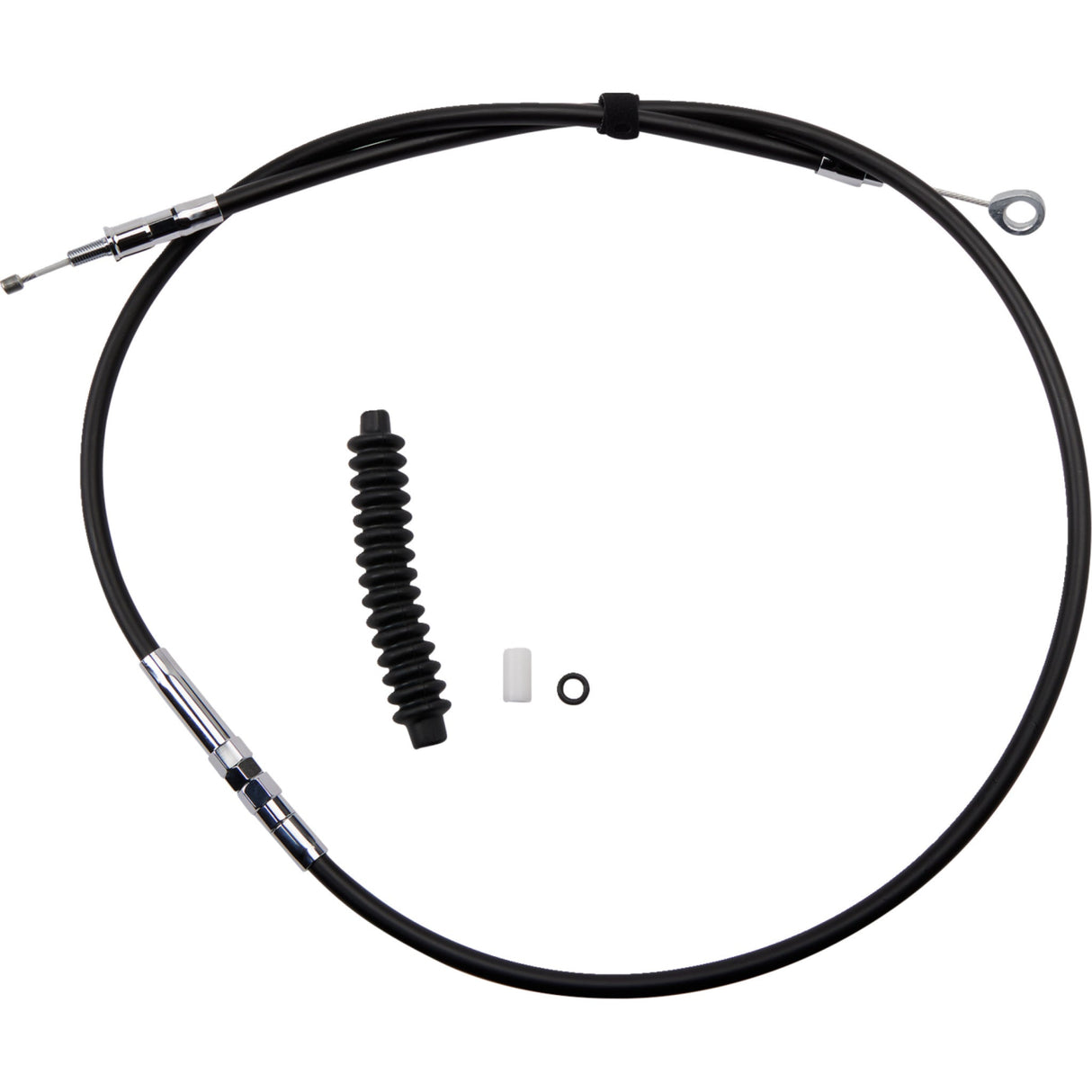 DRAG SPECIALTIES 0652-1400 High-Efficiency Black Vinyl Clutch Cable