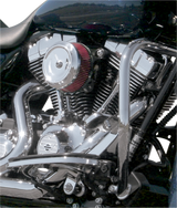 Air Cleaner Cover - Bob Dish - Chrome - 1014-0118