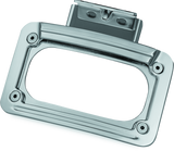 Kuryakyn 5699 L.e.d. Curved License Plate Frame Indian Chrome