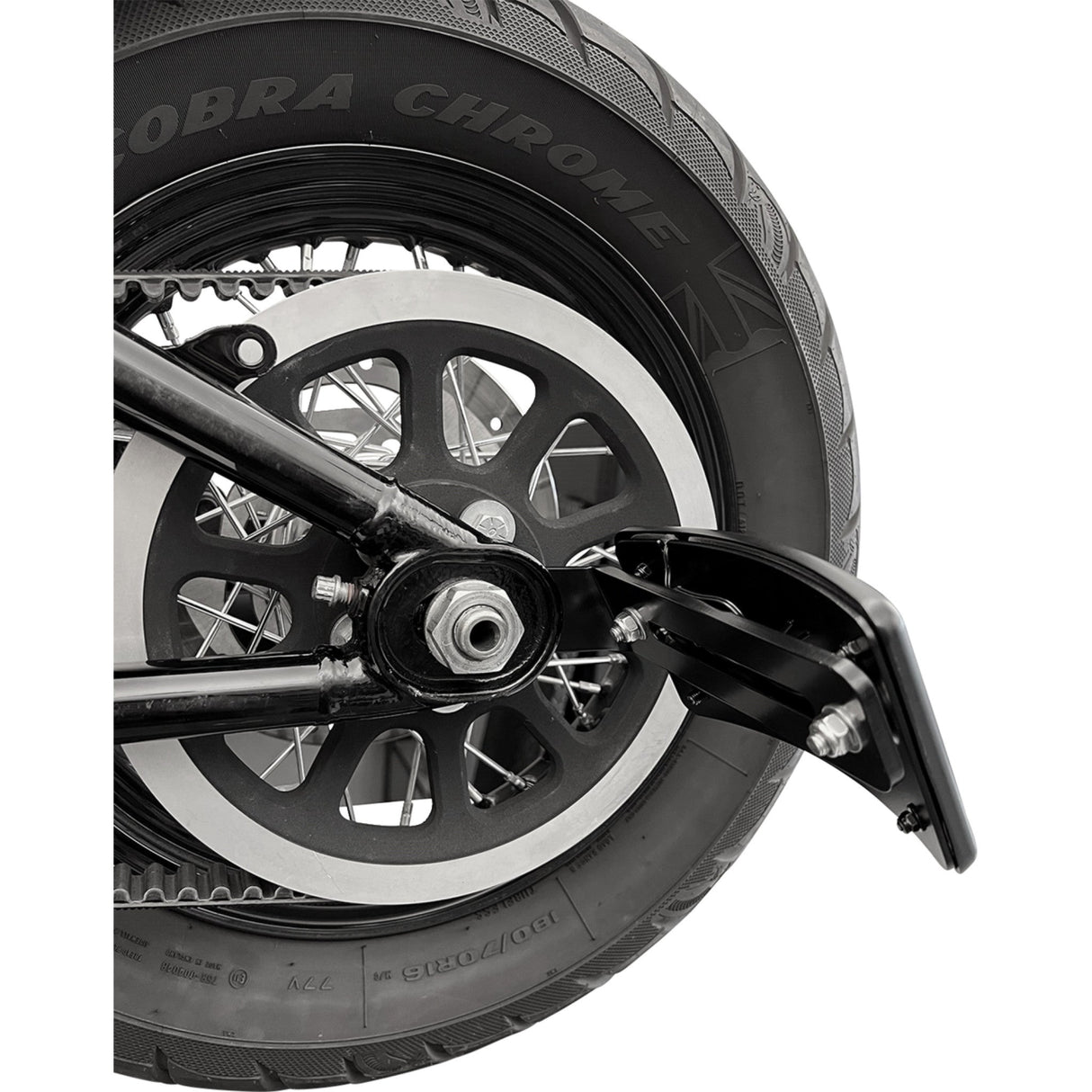 Kodlin USA License Plate Bracket Black M8 Softail - KUS20501 For Harley Softail 2018-2026