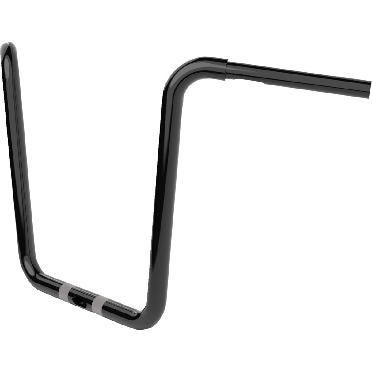 LA CHOPPERS 0601-6225 LA-7324-16B Twin Round Handlebar - 16" - Black