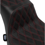 DRAG SPECIALTIES Performance Predator 2-Up Seat III - FL '00-'17