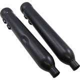 COBRA 1801-1026 6107RB Neighbor Hater Slip-On Mufflers - Neighbor Hater Mufflers for '95-'16 Bagger - Black