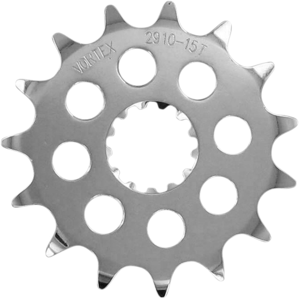 Vortex Steel Countershaft Sprocket 15 Tooth - 2910-15 For Suzuki Motorcycles 1989-2020 | Triumph Daytona / Street / Tiger / XC 800 2006-2020