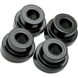LA CHOPPERS 0602-0573 LA-7400-10B Angled Handlebar Riser Bushing Kit - Riser Adapter - 10° - Black