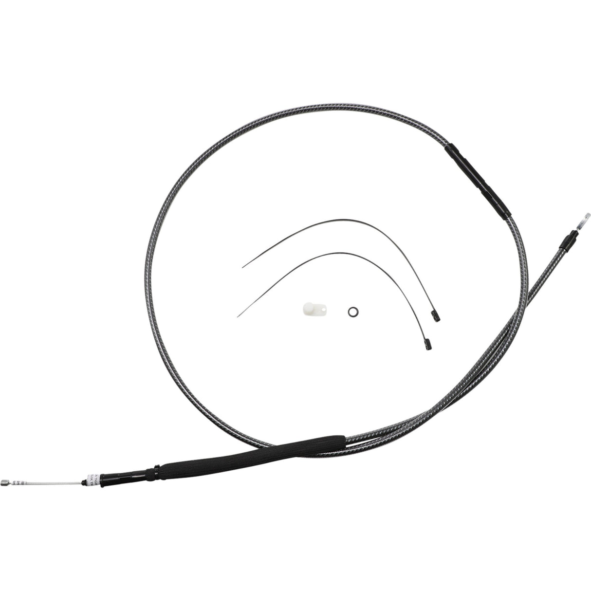 Magnum Shielding High-Efficiency Polished Karbonfibr Clutch Cable /16" - 722312HE For Harley Motorcycles 2008-2013