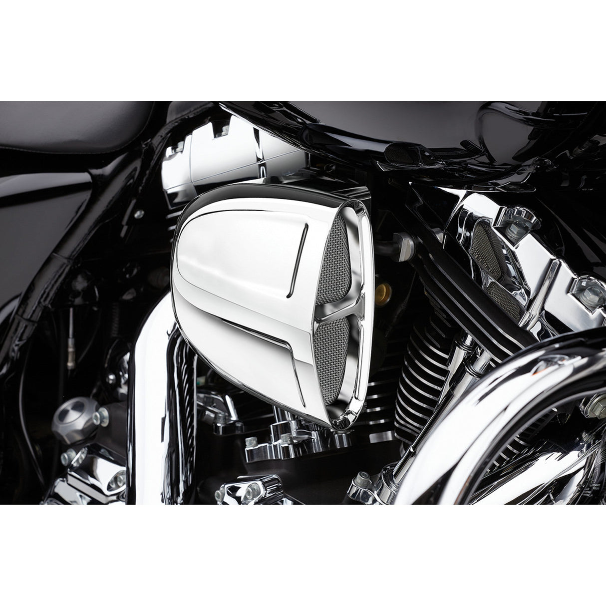 Cobra Powrflo Venturi Air Intake - 606-0104-SB For Harley Softail 2018-2022
