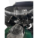 KODLIN USA 0602-1556 KUS55136 Ascent Pro Risers pullback - 8" - chrome