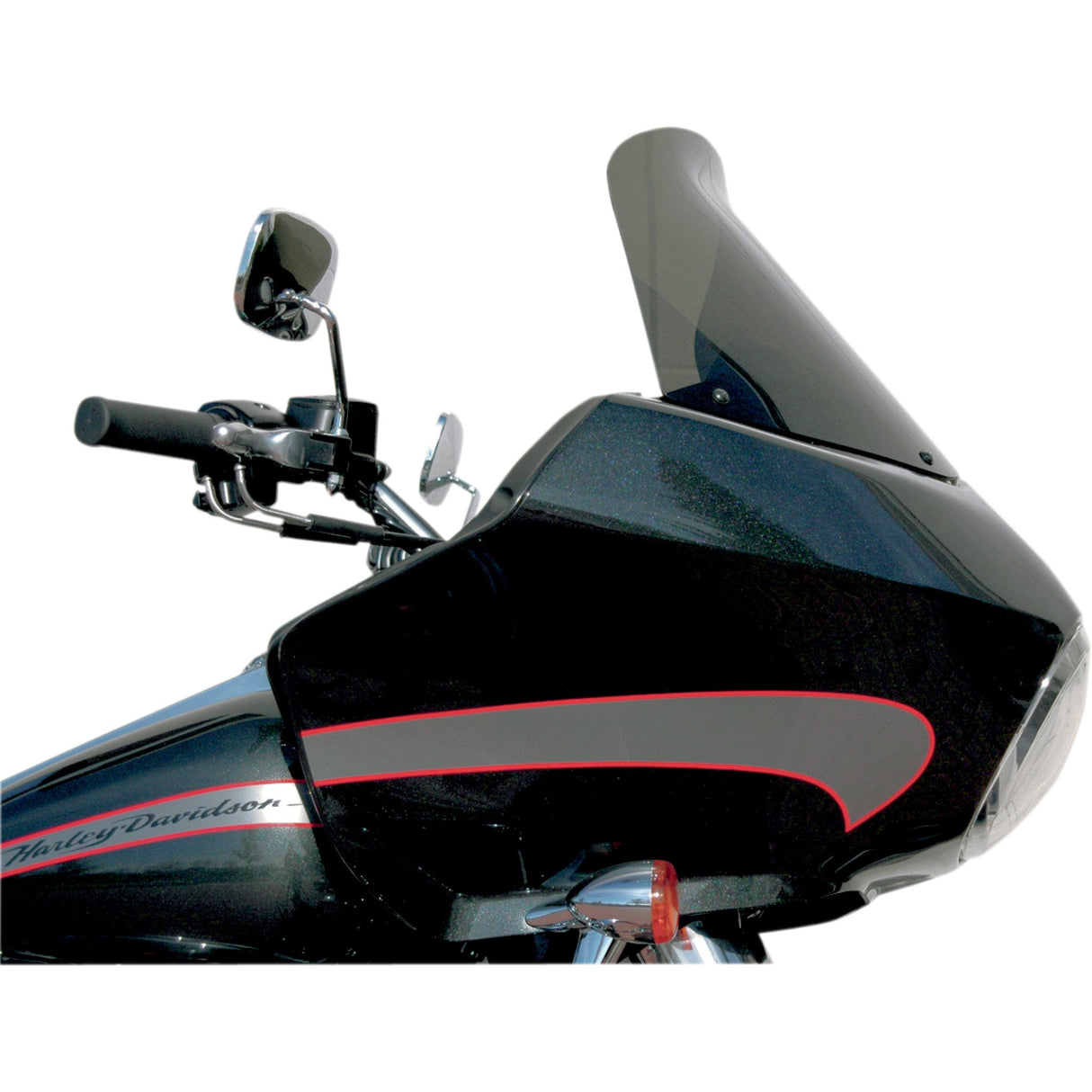 WIND VEST 2310-0377 62-1440 Replacement Acrylic Windscreen - Windshield - Dark Smoke - 14" - FLTR