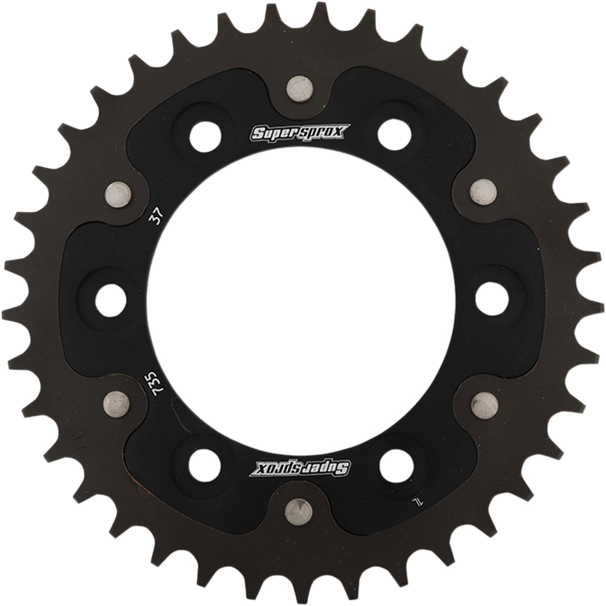 Supersprox Sprocket - RST-735-37-BLK Ducati Motorcycles 1991-2014