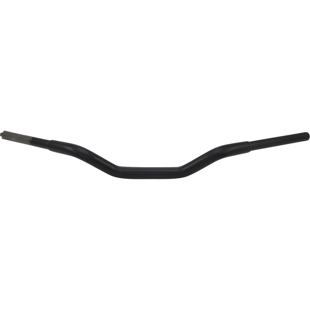 LA Choppers Hefty 1-1/4" Handlebar — Superbar Hefty Super Bar Flat Black - LA-7312-09M