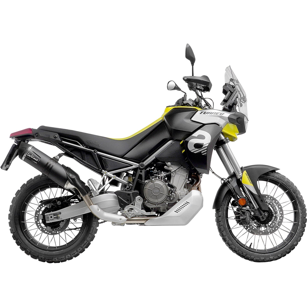 Leovince LV One Evo Muffler - 14402EBU Aprilia Tuareg 660 2022-2025