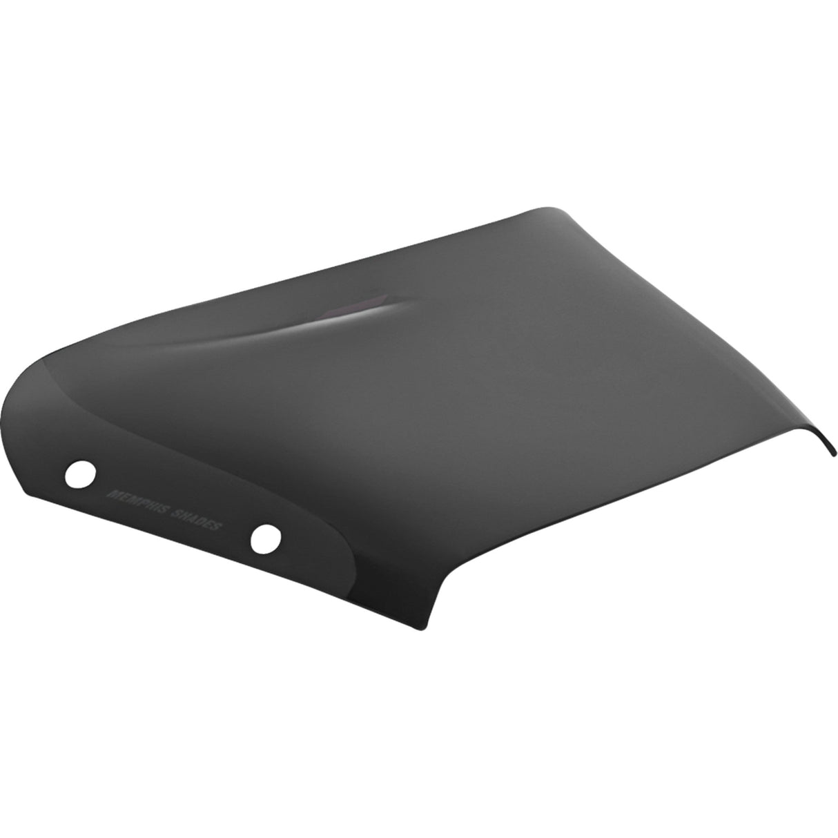 Memphis Shades Spoiler Windshield 2" Dark Black Smoke - MEP88610 For Harley Street Glide 2023-2026